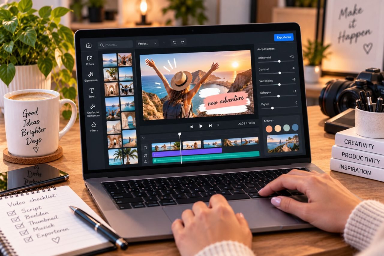 Videominiatuur maken voor een YouTube video